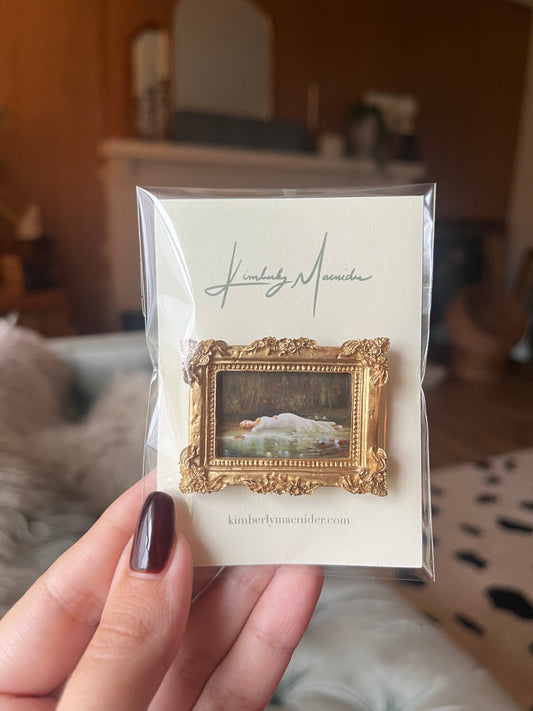 Mini Ophelia Painting Magnet