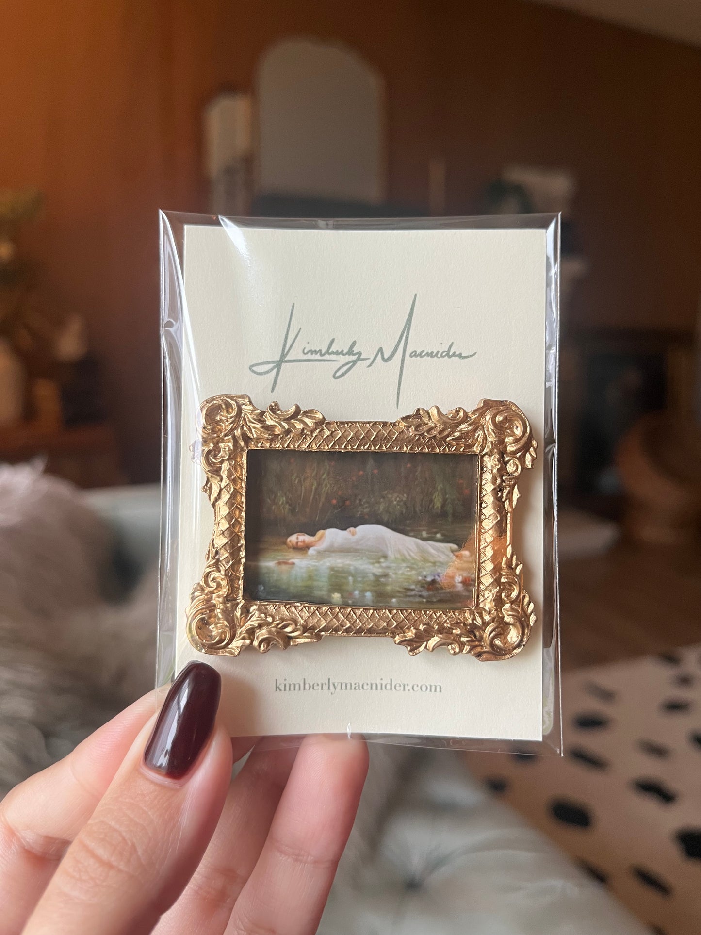 Mini Ophelia Painting Magnet