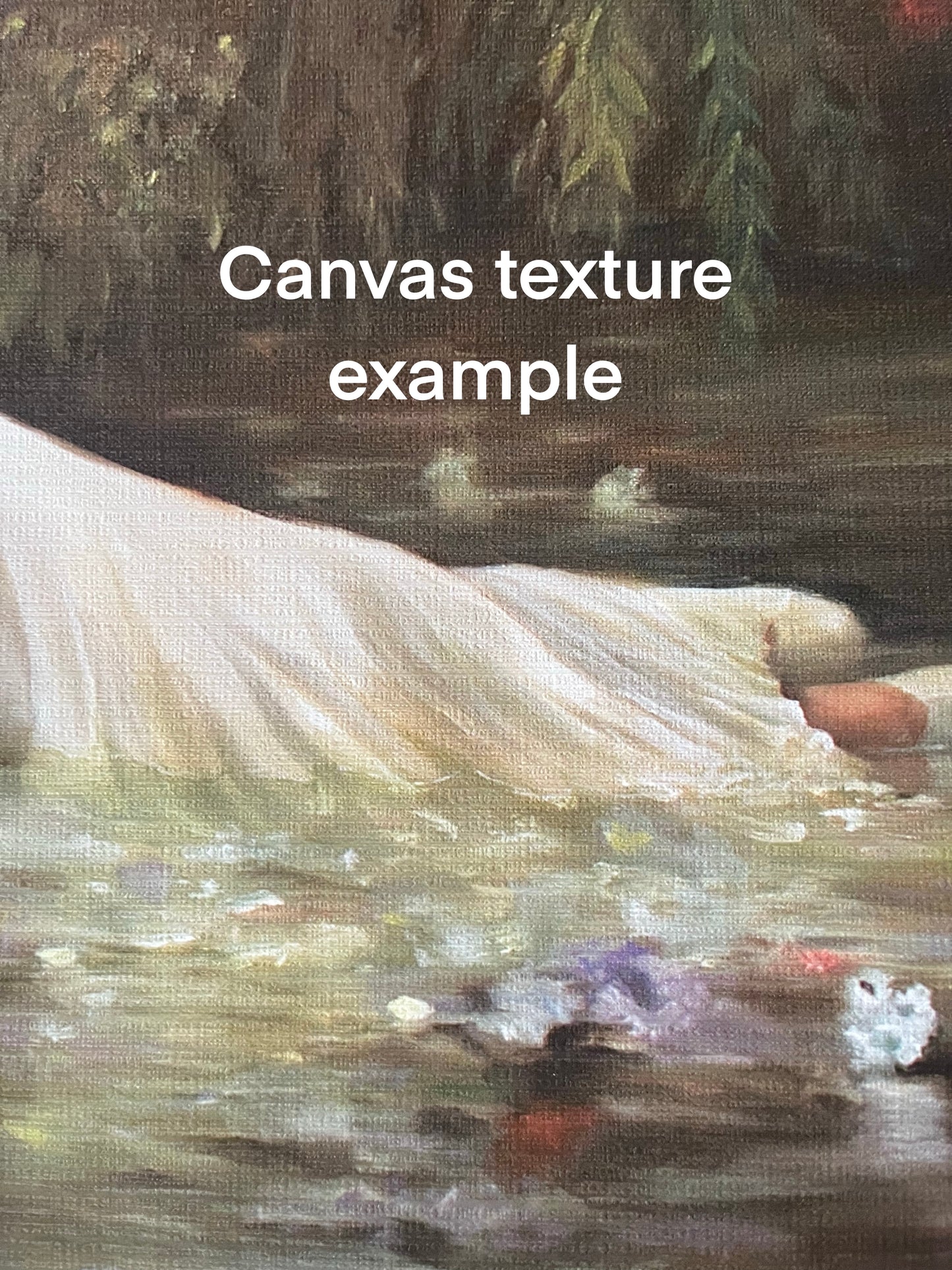 Ophelia Canvas Paper Print