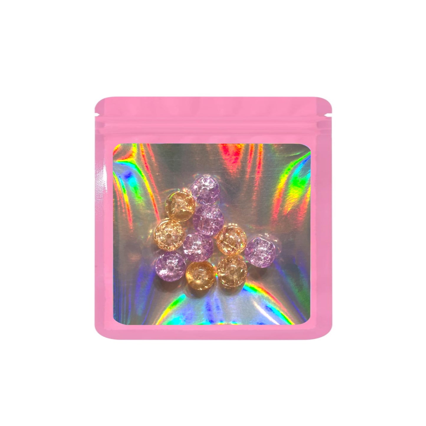 Crackle Glass Beads