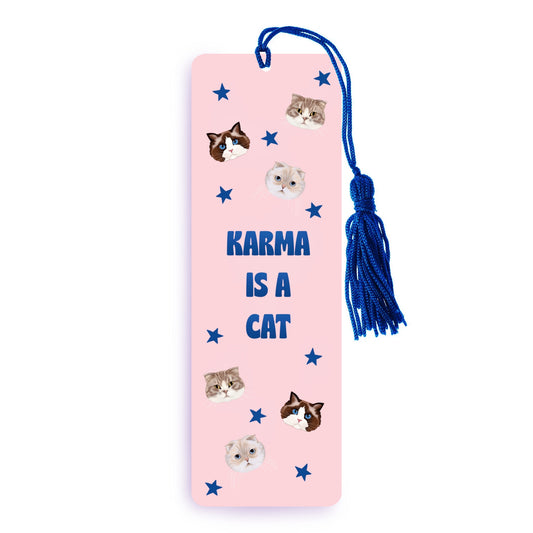 Karma Is a Cat Bookmark