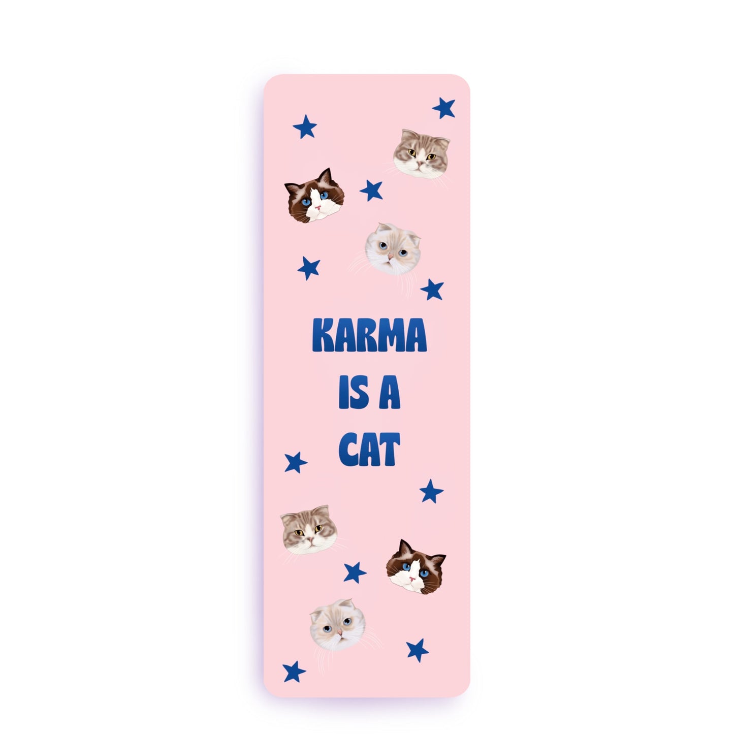 Karma Is a Cat Bookmark