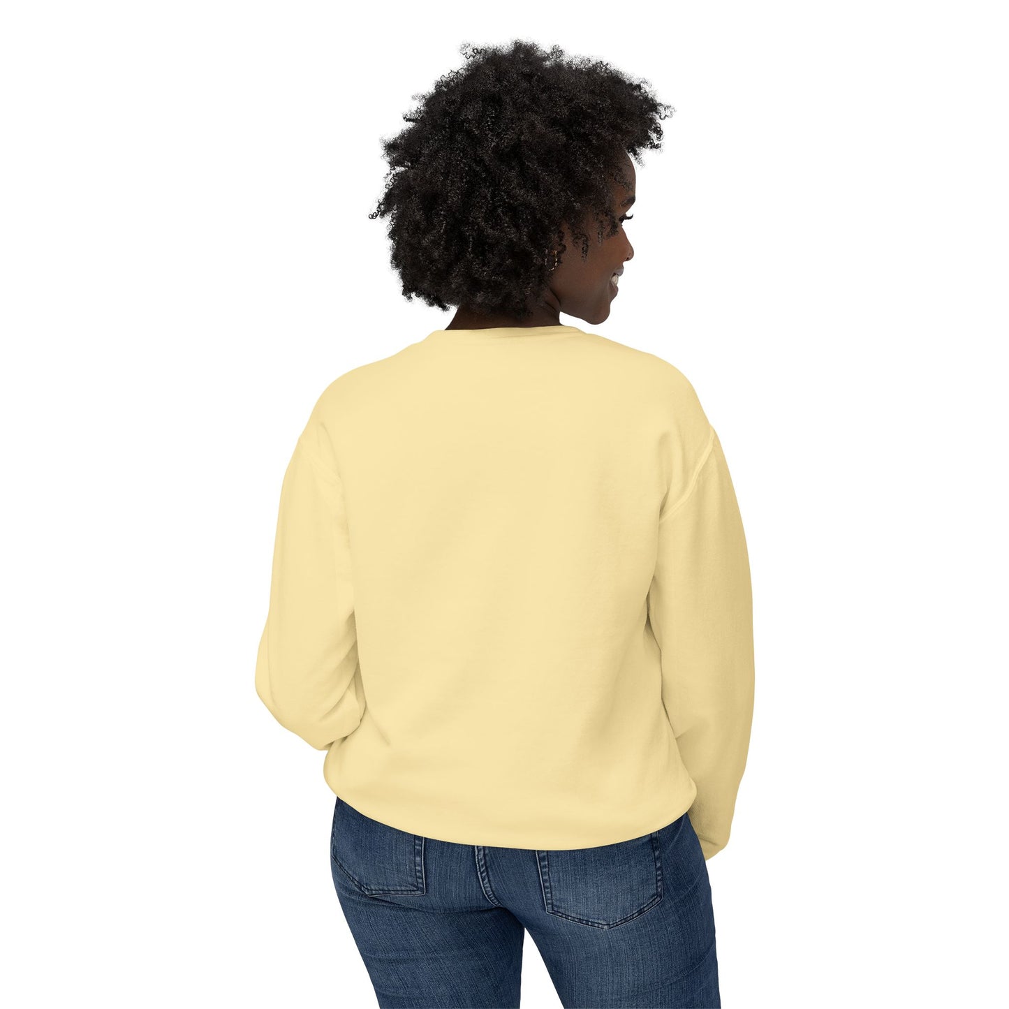 Vintage Cat Illustration Crewneck Sweatshirt