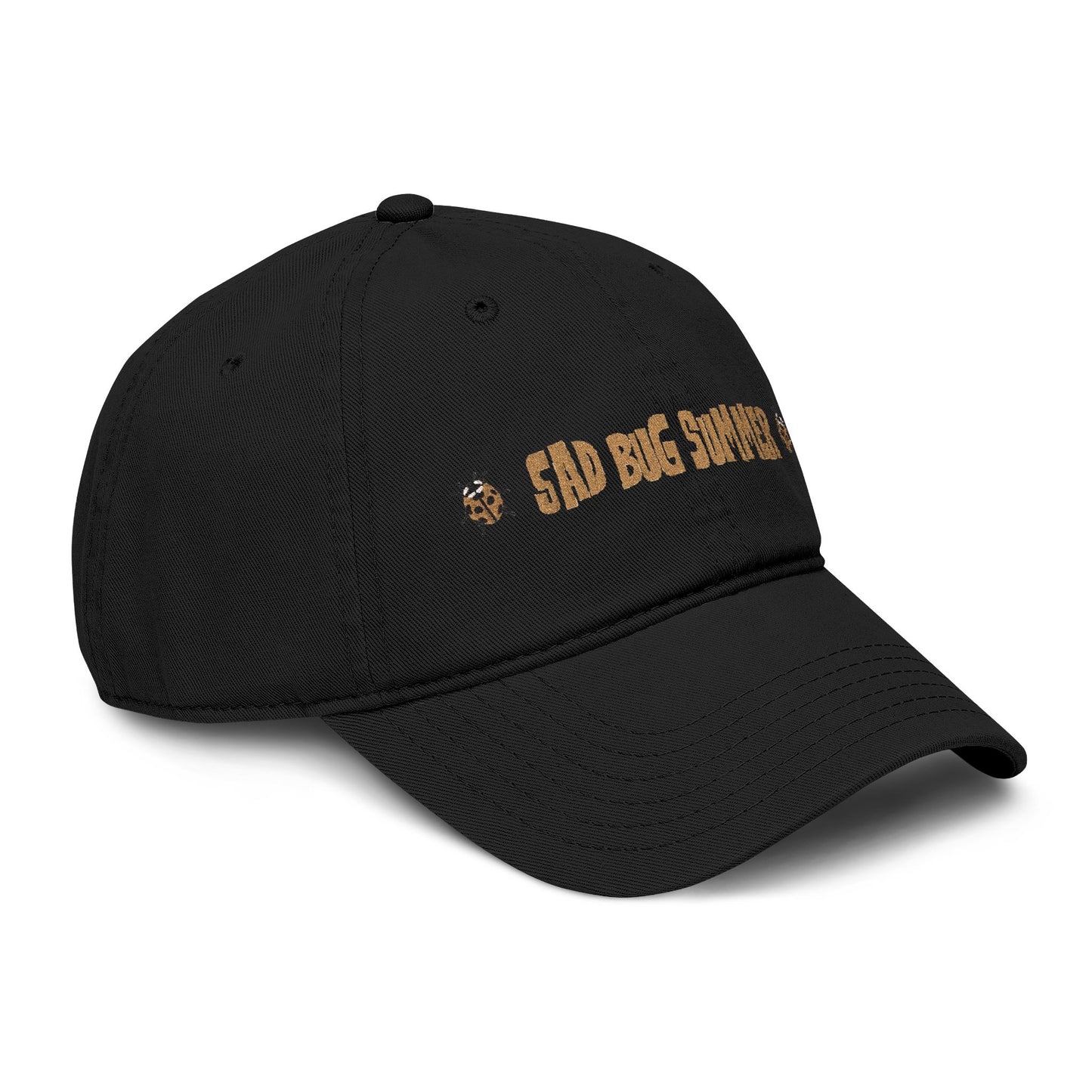Sad Bug Summer Ladybug Hat - Garment Washed Baseball Cap