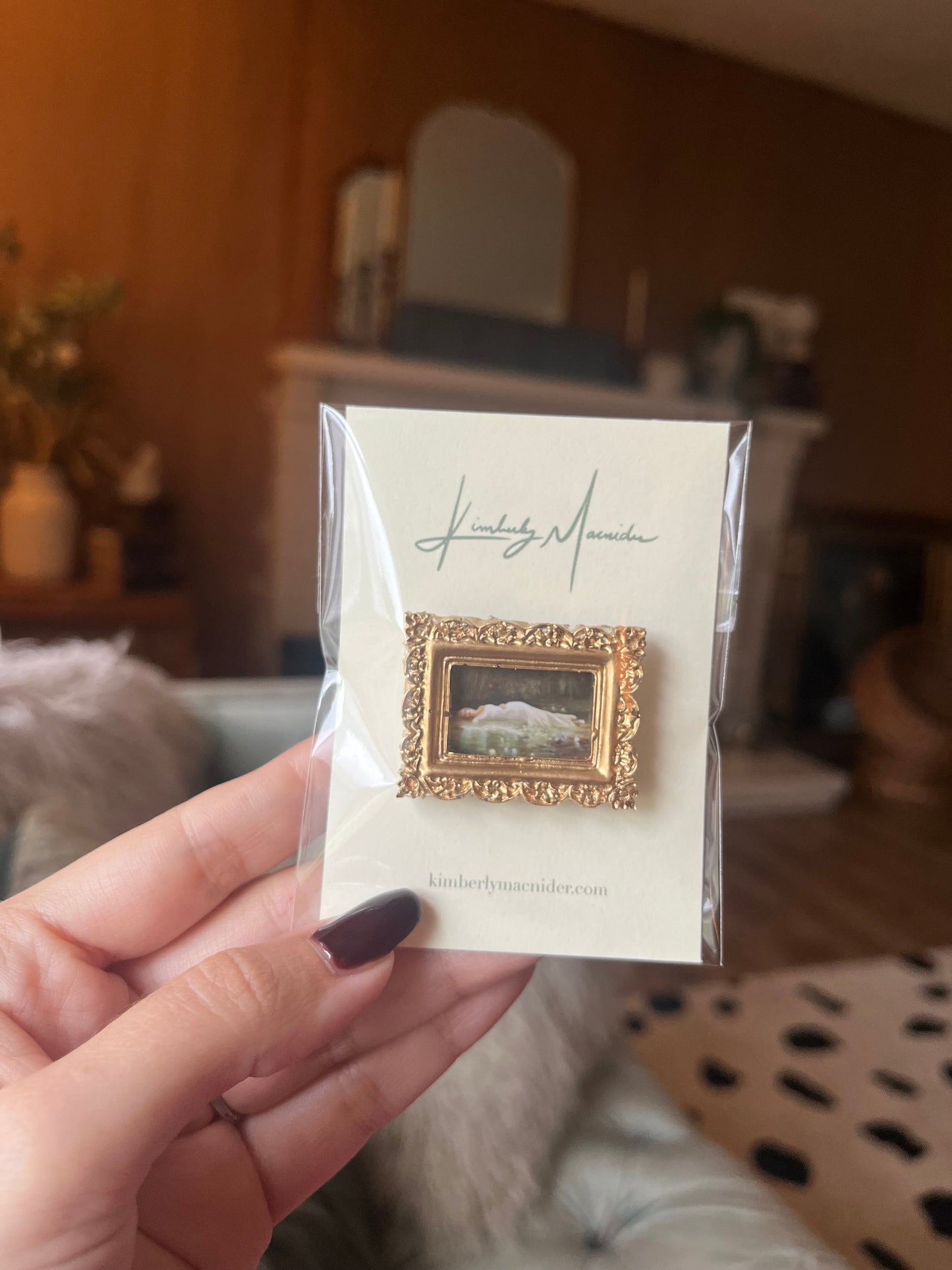 Mini Ophelia Painting Magnet