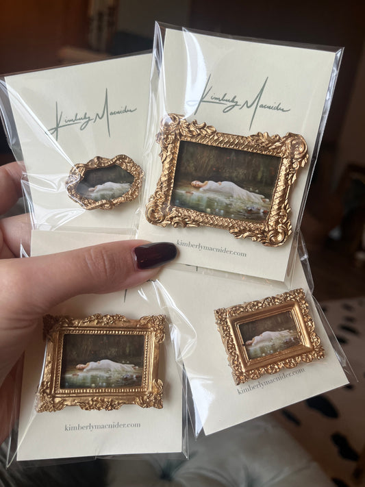 Mini Ophelia Painting Magnet