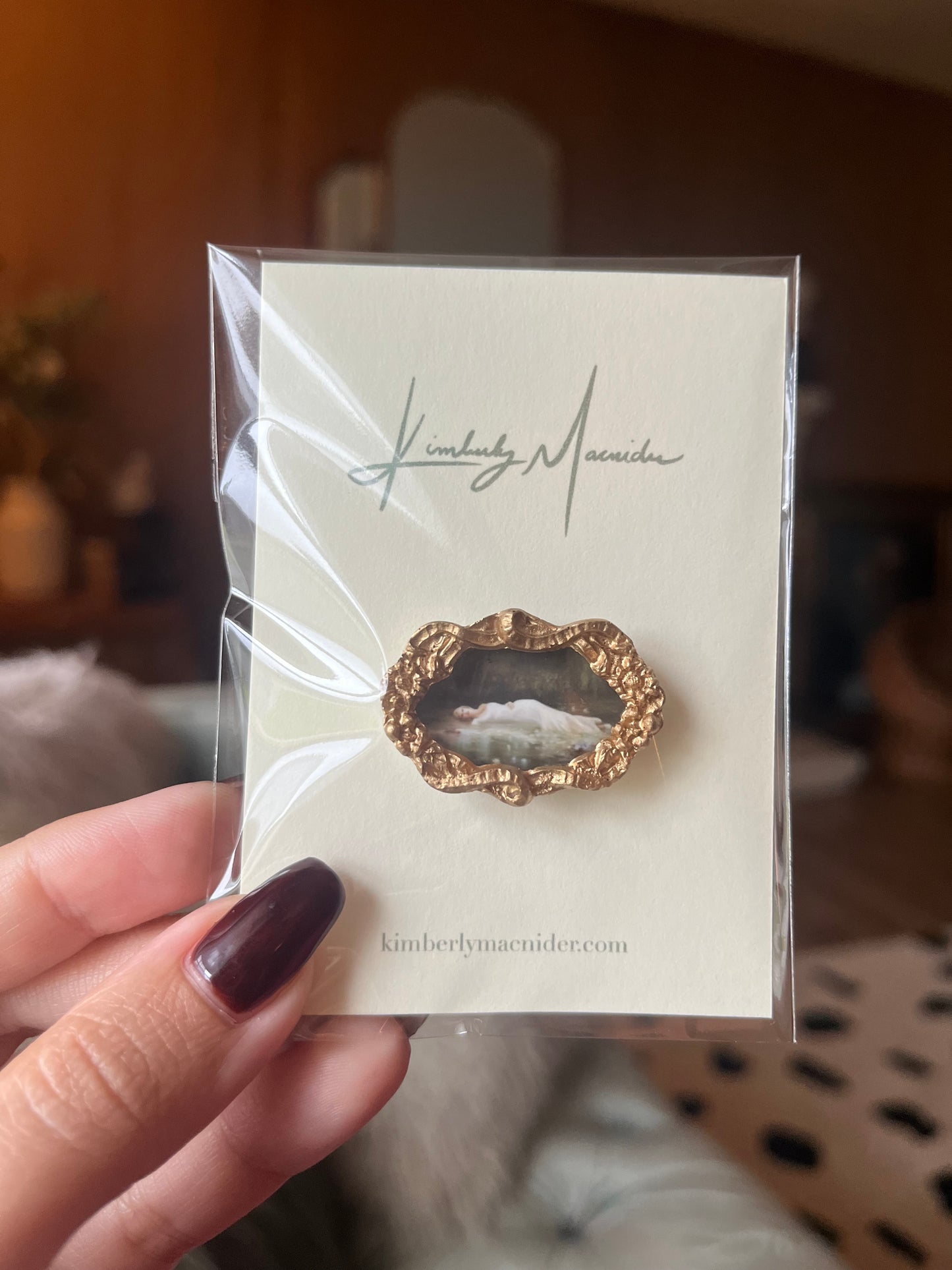 Mini Ophelia Painting Magnet